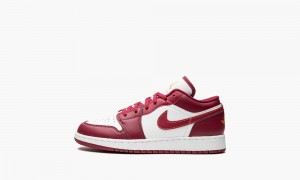 Nike Air Jordan 1 Low (GS) Lasten Kengät Punainen Syvä Keltainen | 742EWHAZR