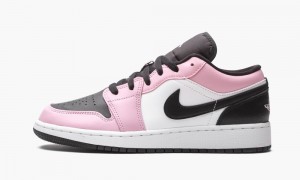 Nike Air Jordan 1 Low GS 'Light Arctic Pink' Lasten Kengät Pinkki Mustat Valkoinen | 681NTJIAX