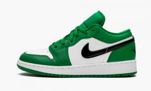 Nike Air Jordan 1 Low (GS) 'Pine Green' Lasten Kengät Syvä Vihreä | 450WLHQFG