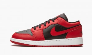 Nike Air Jordan 1 Low (GS) 'Reverse Bred' Lasten Kengät Punainen Mustat Valkoinen | 724MOTDFY