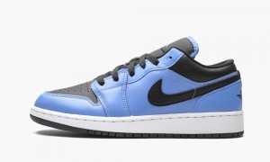 Nike Air Jordan 1 Low GS 'University Blue / Black' Lasten Kengät Sininen Mustat Valkoinen | 836XUHOPT