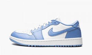 Nike Air Jordan 1 Low G 'Golf - UNC' Miesten Kengät Valkoinen Sininen | 812MWOAZY