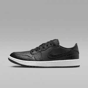 Nike Air Jordan 1 Low G Miesten Kengät Mustat | 042ALGECR