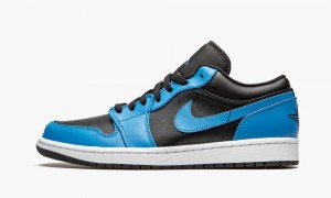Nike Air Jordan 1 Low 'Laser Blue' Miesten Kengät Sininen Mustat Valkoinen | 046ZVJKXG
