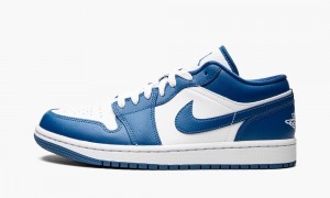 Nike Air Jordan 1 Low 'Marina Blue' Naisten Kengät Valkoinen Sininen | 427FQGJOH