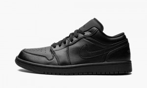 Nike Air Jordan 1 Low Miesten Kengät Mustat | 142QSLACO