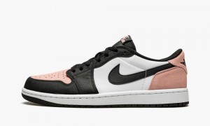 Nike Air Jordan 1 Low OG 'Bleached Coral' Miesten Kengät Mustat Koralli Valkoinen | 725XREOTP