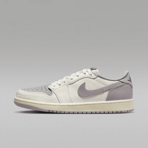 Nike Air Jordan 1 Low OG Miesten Kengät Harmaat Mustat | 253QIZFBG