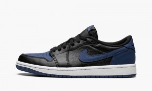 Nike Air Jordan 1 Low OG 'Mystic Navy' Miesten Kengät Mustat Laivastonsininen Valkoinen | 871HPLDEK