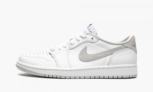 Nike Air Jordan 1 Low OG 'Neutraalit Grey' Miesten Kengät Valkoinen Harmaat | 354ISAQYL