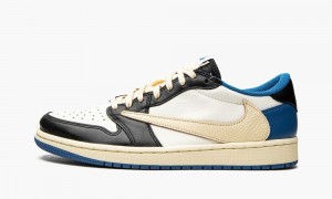 Nike Air Jordan 1 Low OG SP 'Travis Scott x Fragment' Miesten Kengät Mustat Valkoinen Sininen | 375JYLEDZ