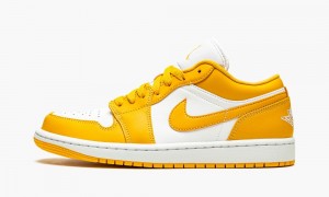 Nike Air Jordan 1 Low 'Pollen' Miesten Kengät Valkoinen Keltainen | 953PKCOFU
