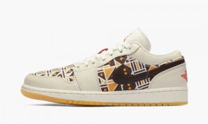 Nike Air Jordan 1 Low 'Quai 54' Miesten Kengät Oranssi Ruskea | 564NQXPRW