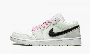 Nike Air Jordan 1 Low SE 'Barely Green' Naisten Kengät Vihreä Mustat | 683MHROIL