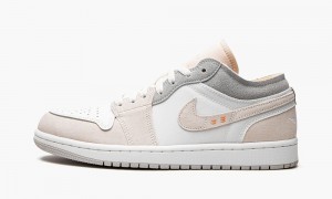 Nike Air Jordan 1 Low SE Craft 'Inside Out' Miesten Kengät Valkoinen Harmaat | 869VYWSNU