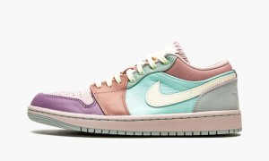Nike Air Jordan 1 Low SE 'Easter Pastel' Miesten Kengät Pinkki Violetit Sininen | 064NHPGCX