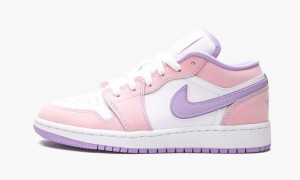 Nike Air Jordan 1 Low SE GS 'Arctic Punch' Lasten Kengät Valkoinen Pinkki | 236PDTJIE