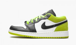 Nike Air Jordan 1 Low SE (GS) 'Black Cyber' Lasten Kengät Mustat Valkoinen | 840DUOTFZ