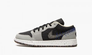 Nike Air Jordan 1 Low SE GS 'Crater' Lasten Kengät Vaaleanharmaat Mustat | 549KCRTAV