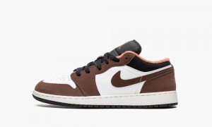 Nike Air Jordan 1 Low SE (GS) Lasten Kengät Suklaa Punainen | 586MDUBPF