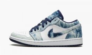 Nike Air Jordan 1 Low SE Miesten Kengät Valkoinen Laivastonsininen | 784AZDERB