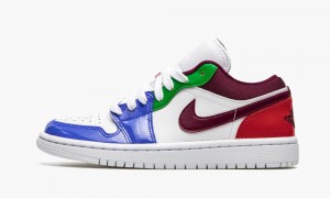 Nike Air Jordan 1 Low SE 'White / Multicolor' Naisten Kengät Valkoinen Tumman | 240QHTFYR