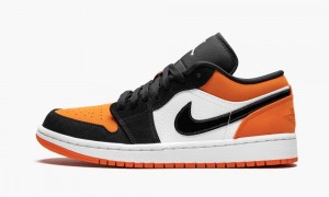 Nike Air Jordan 1 Low 'Shattered Backboard' Miesten Kengät Mustat Valkoinen Oranssi | 078TOYCDV