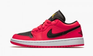 Nike Air Jordan 1 Low 'Siren Red' Naisten Kengät Punainen Mustat Valkoinen | 061MAXWPF