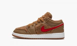 Nike Air Jordan 1 Low UTL GS 'Teddy Bear' Lasten Kengät Sininen | 732XHIQTF
