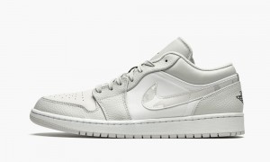 Nike Air Jordan 1 Low 'White Camo' Miesten Kengät Valkoinen Harmaat | 024VUJNWF