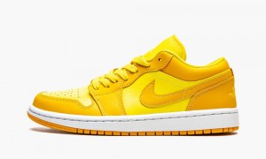 Nike Air Jordan 1 Low 'Yellow Strike' Naisten Kengät Keltainen Valkoinen | 267VUERQZ