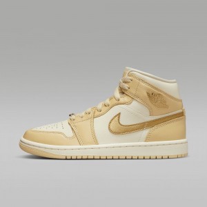 Nike Air Jordan 1 MID SE Naisten Kengät Keltainen | 509DRLYUN