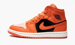 Nike Air Jordan 1 MID SE Naisten Kengät Punainen Oranssi | 986PYTNUJ