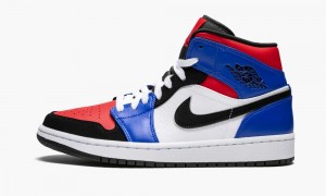 Nike Air Jordan 1 MID 'Top 3' Miesten Kengät Sininen | 197TDMHAL