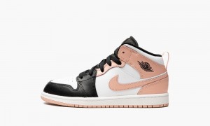 Nike Air Jordan 1 Mid PS 'Arctic Orange' Lasten Kengät Valkoinen Oranssi Mustat | 198TARUGJ