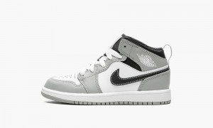 Nike Air Jordan 1 Mid PS 'Light Smoke Grey' Lasten Kengät Harmaat | 308ZDPGNK