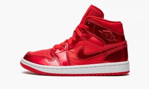 Nike Air Jordan 1 Mid 'Pomegranate' Naisten Kengät Punainen Viininpunainen | 652NPDWUL