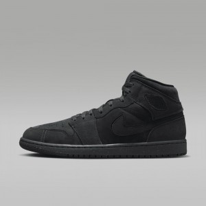 Nike Air Jordan 1 Mid SE Craft Naisten Kengät Tummanharmaat Punainen Mustat | 617VIOLCW
