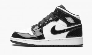Nike Air Jordan 1 Mid SE GS 'All-Star Weekend 2021' Lasten Kengät Mustat Valkoinen | 169XYPFET