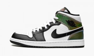 Nike Air Jordan 1 Mid SE 'Heat Reactive' Miesten Kengät Valkoinen Mustat | 945XNLZHC