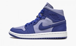 Nike Air Jordan 1 Mid SE 'Iron Purple' Naisten Kengät Violetit Syvä Kuninkaallinen Sininen Sininen | 056NEDSAK