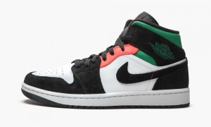 Nike Air Jordan 1 Mid SE 'South Beach' Miesten Kengät Valkoinen Mustat | 514UOVIQS