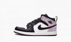 Nike Air Jordan 1 Mid Se PS Lasten Kengät Mustat Koralli Valkoinen | 907BGKUDP
