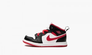 Nike Air Jordan 1 Mid TD 'Very Berry' Lasten Kengät Mustat Valkoinen | 952QZRWFE