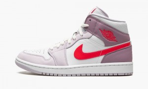 Nike Air Jordan 1 Mid 'Valentine’s Day 2022' Naisten Kengät Valkoinen Pinkki Punainen | 814KBOWZM