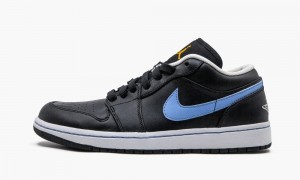 Nike Air Jordan 1 Phat Low Miesten Kengät Mustat Sininen Valkoinen | 530GWRTEF