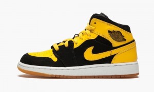 Nike Air Jordan 1 Retro GS 'New Love 2007' Lasten Kengät Mustat Valkoinen Keltainen | 031MBQVYU