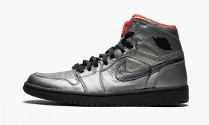Nike Air Jordan 1 Retro Hi Premier Miesten Kengät Sininen Harmaat Mustat Oranssi | 915ISOGNF