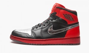 Nike Air Jordan 1 Retro High 'Legend of the Summer - Black/Nahkaiset' Miesten Kengät Mustat Punainen | 732ILUWRK