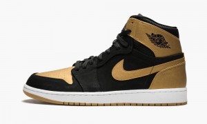 Nike Air Jordan 1 Retro High 'Melo' Miesten Kengät Mustat Metal Kultaiset Valkoinen | 378ADYJOR